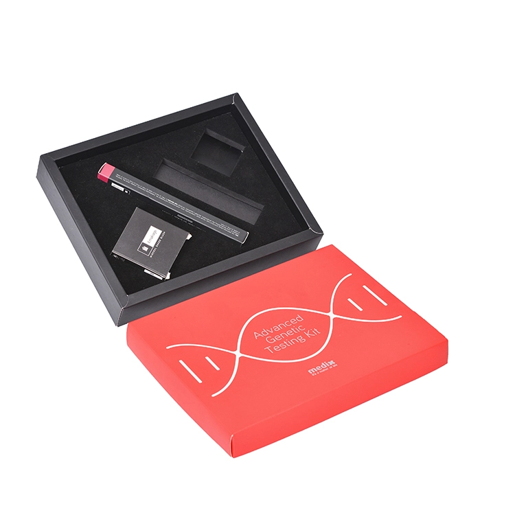 Custom Lid and Base Makeup Set Gift Box Packaging 1