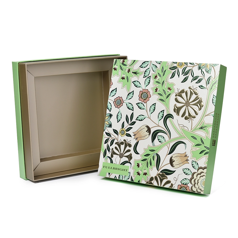 Caja de regalo personalizada premium con protección UV para pastel de luna 1