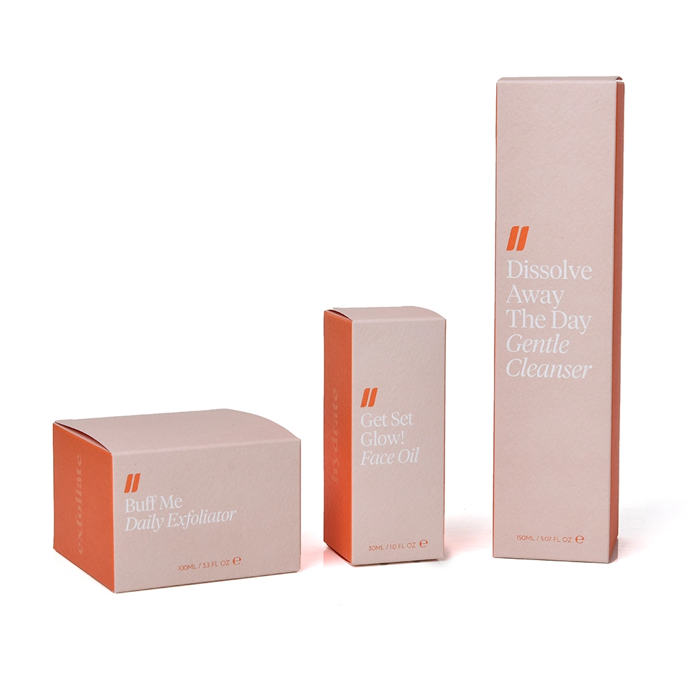 Custom Skincare Serum Packaging Box with Printed Logo 1