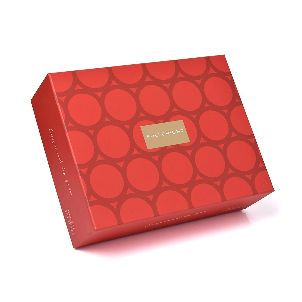 Customized Golf Foil Logo Rigid Cardboard Gift Packaging Box 1