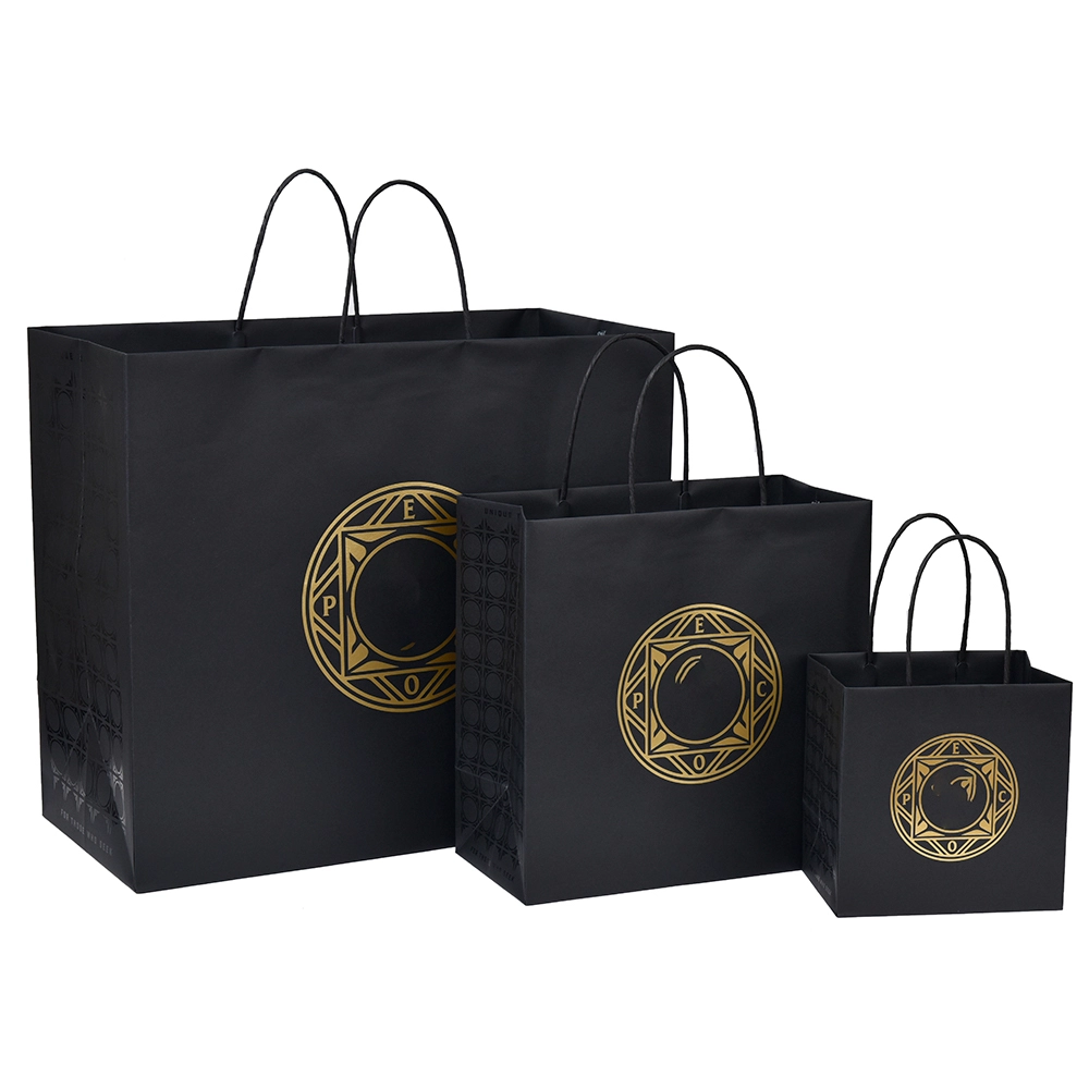 Custom Logo High Quality Paper Packaging Bag for Shopping 1