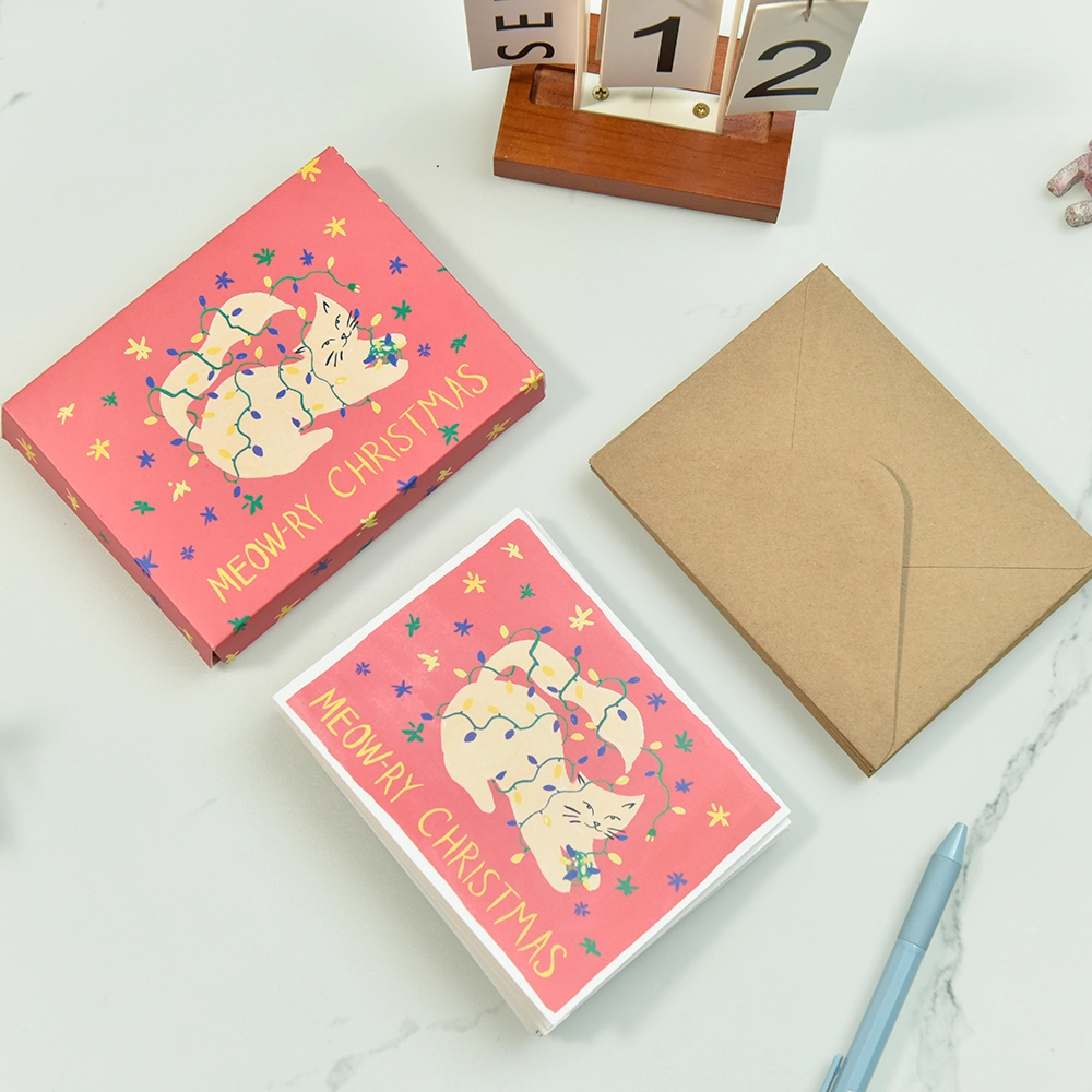 Customized Biodegradable Seed Paper Greeting Cards with Envelopes 1