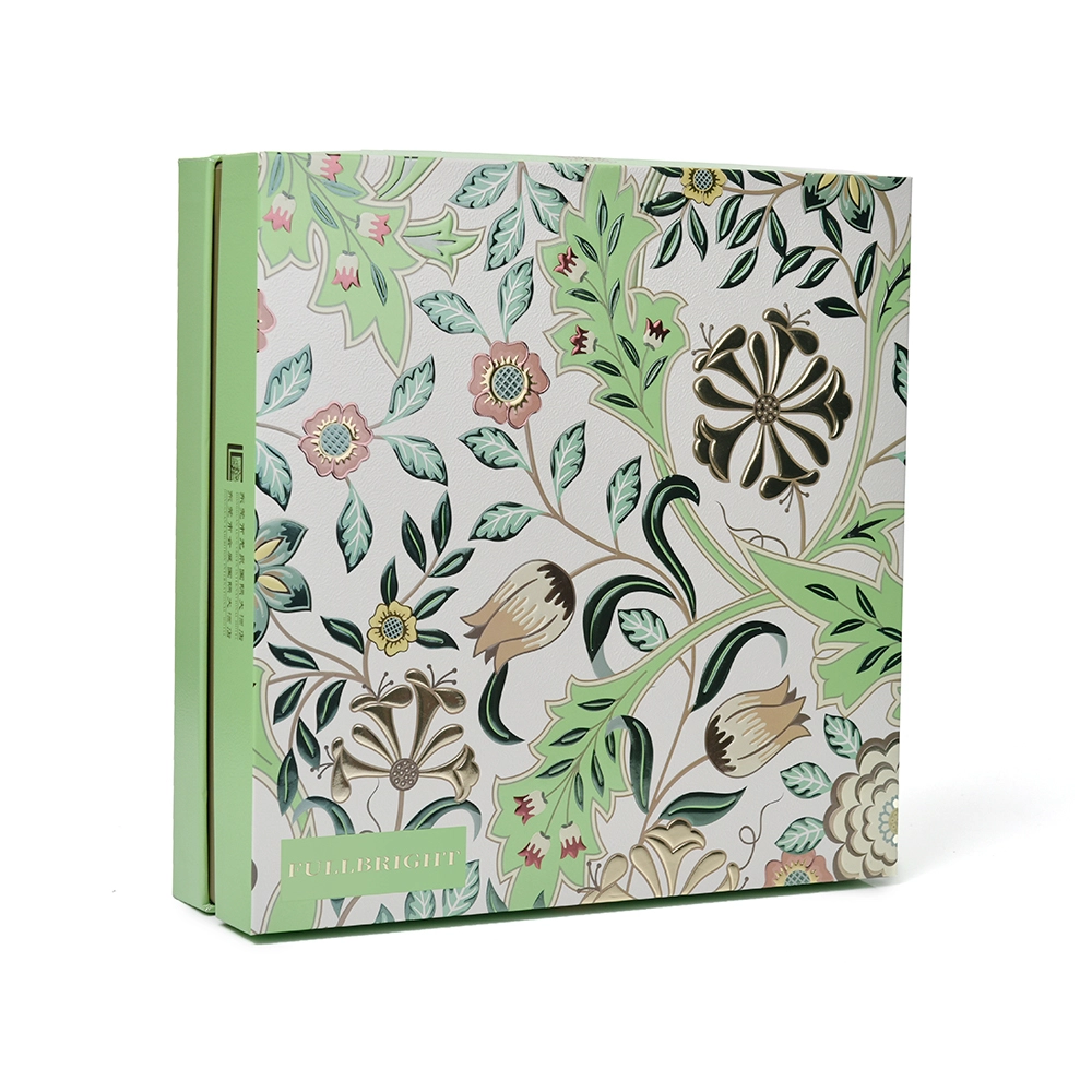 Custom Luxury Gold Foil & Embossed Gift Packaging Box 1