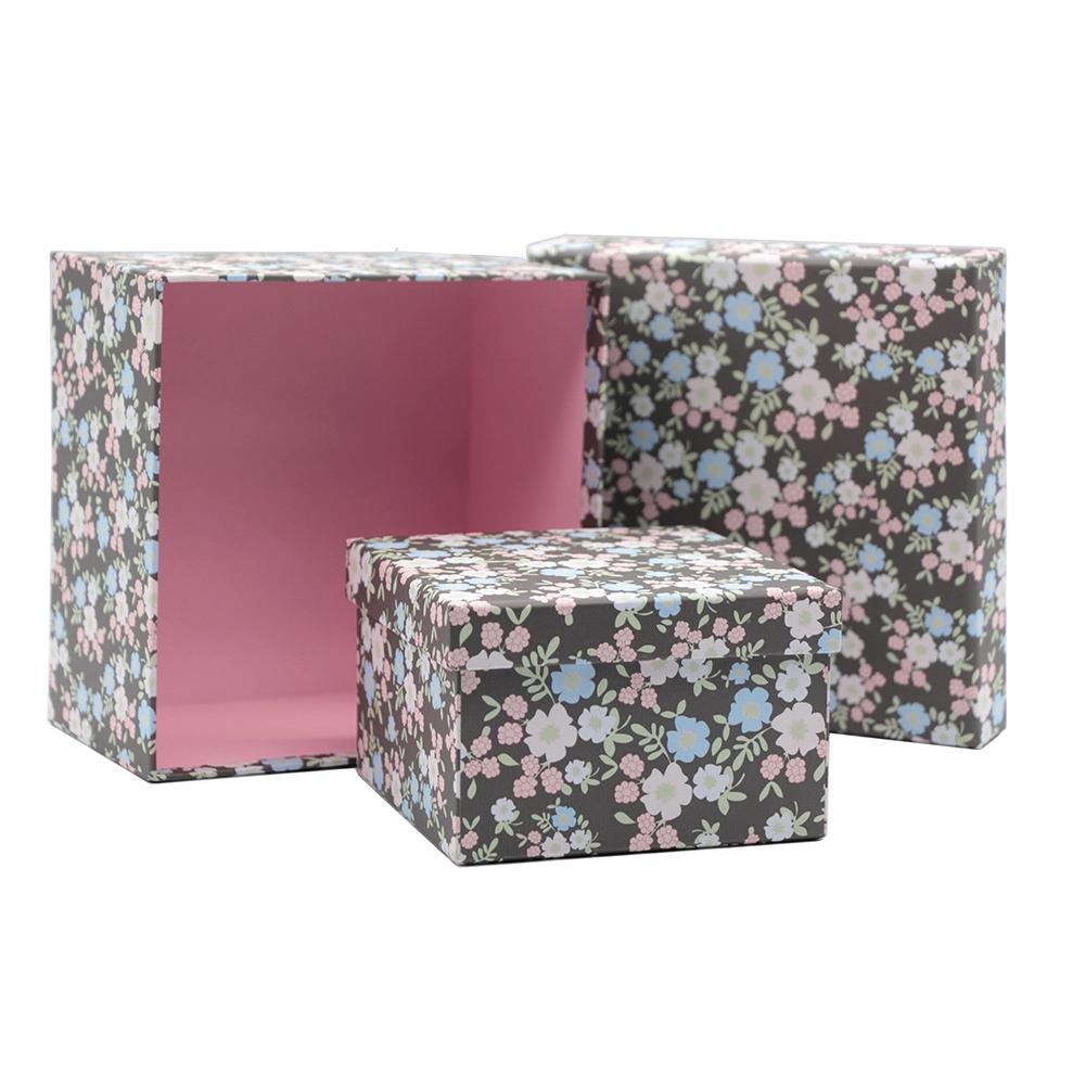 Customized Lid and Base Gift Packaging Box Set 1