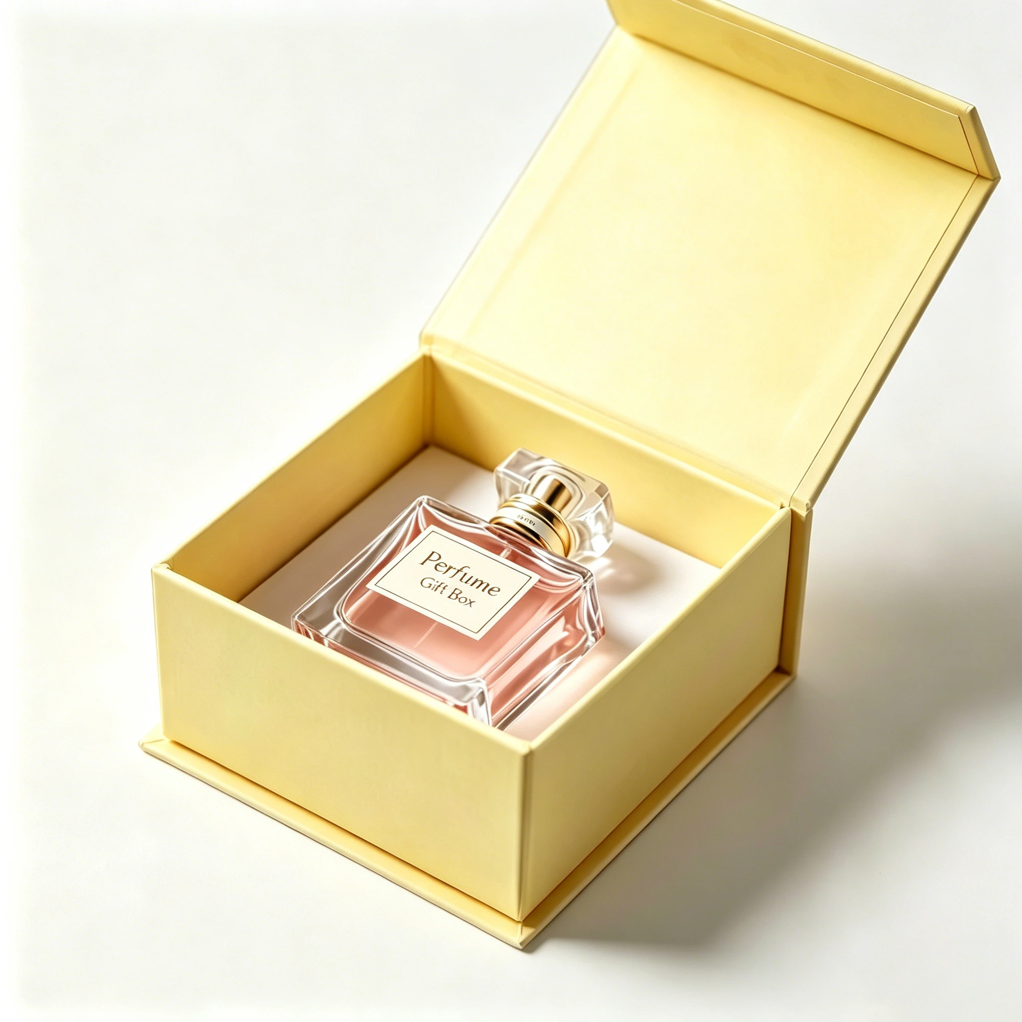 Customized Magnetic Flip Top Perfume Packaging Box 1