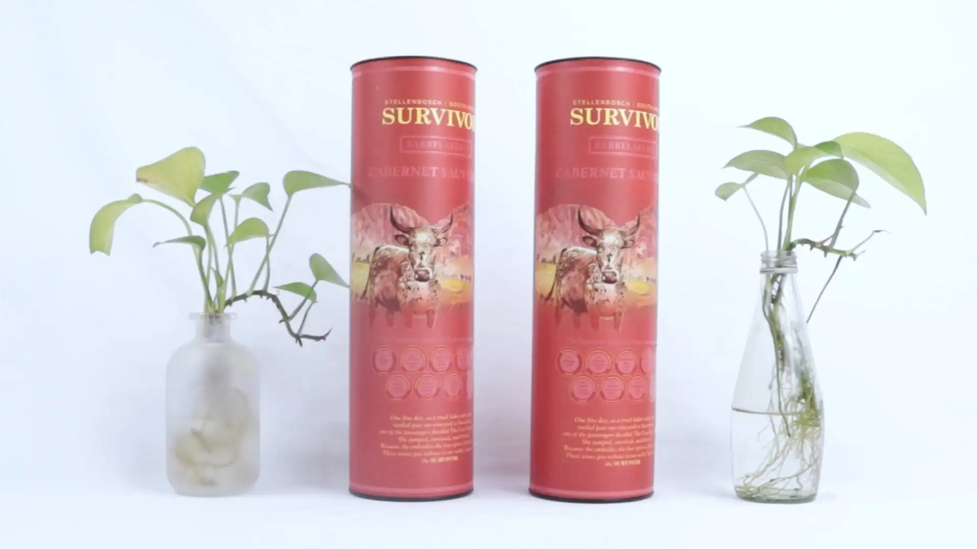 Luxury printing round Cardboard Wine Tubes packaging for wine bottle 1