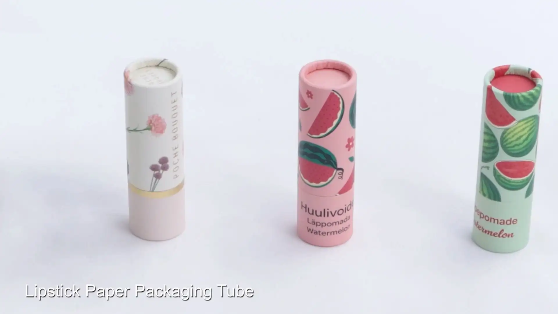 친환경 럭셔리 립스틱 포장 튜브 2온스 맞춤형 종이상자 포장 용기 1