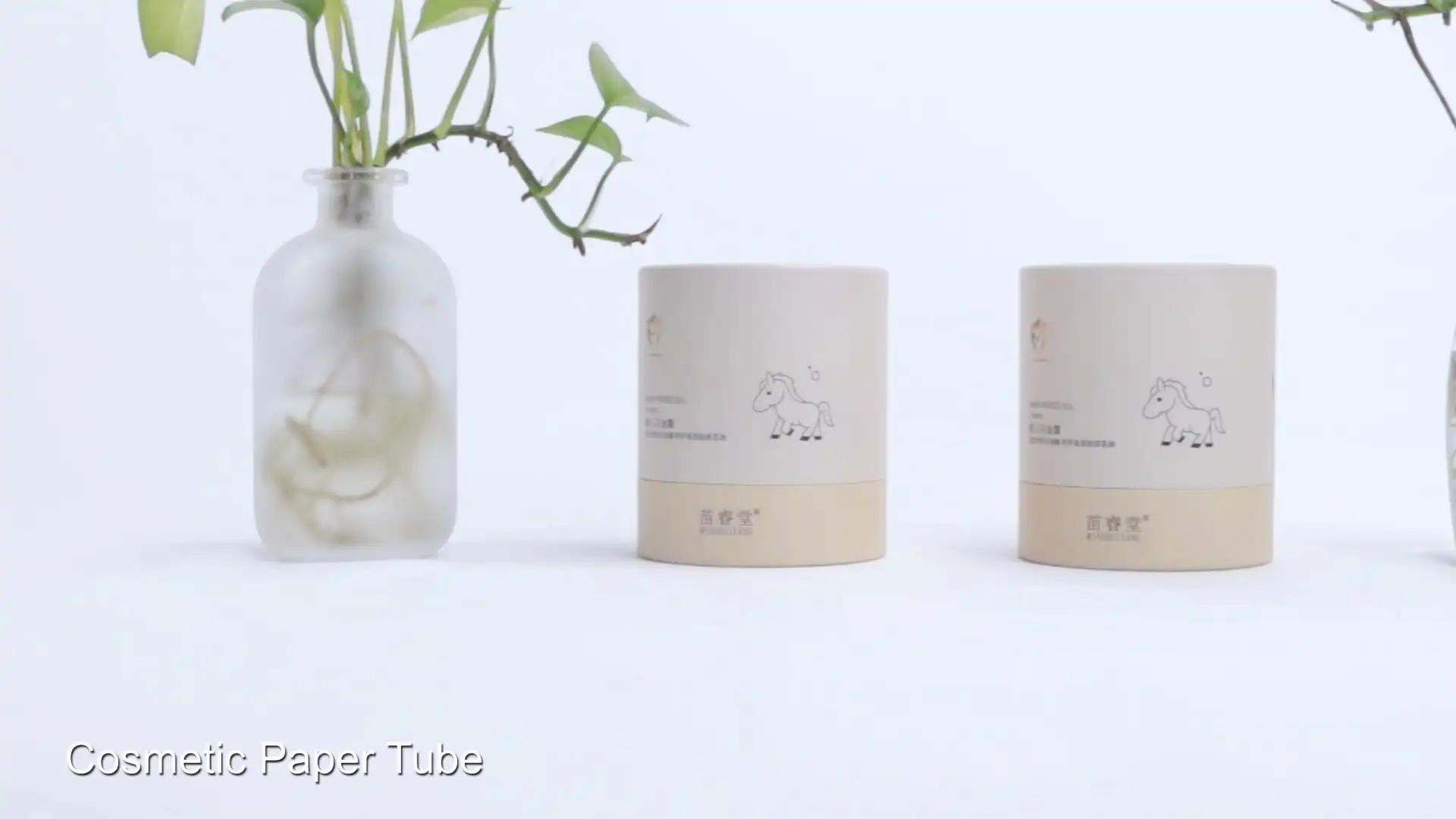 Custom Printed Cosmetic Boxes skincare paper tubes 20ml 30ml 50ml 100ml bottle packaging 1