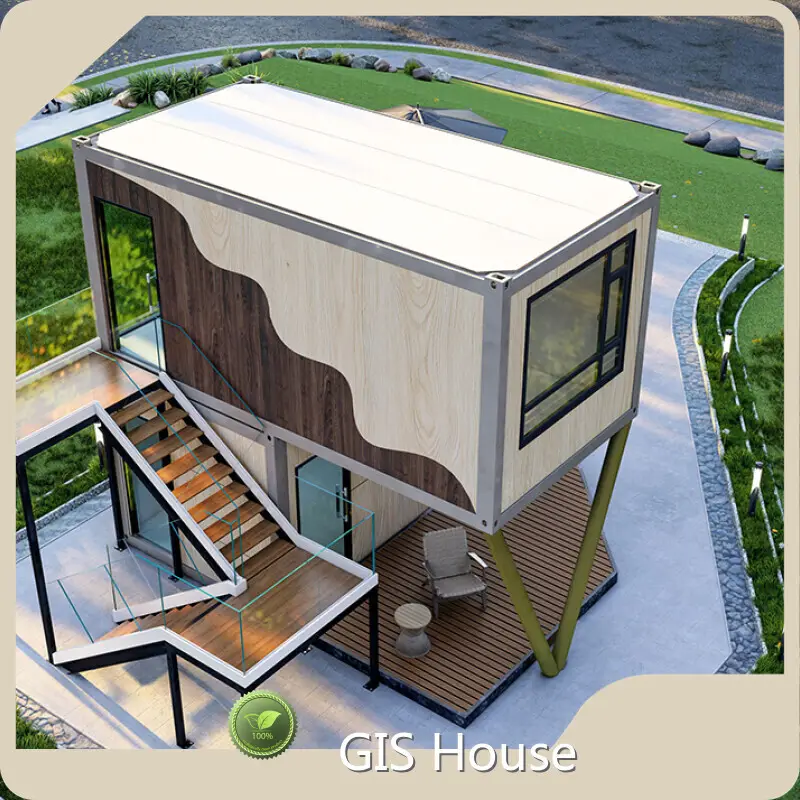 High End Flat Pack Shipping Container Home GIS House Manufacture 1