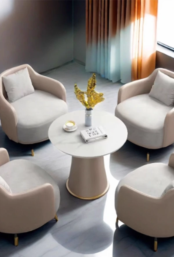 Hotel High Resilience Foam Comfort Reception Sofa 1