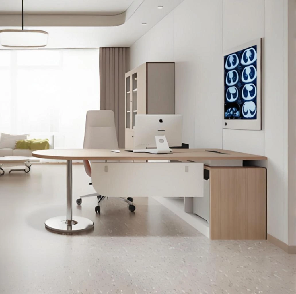 Anti-bacterial board diagnostic table Medical artificial board diagnostic table Anti-scratch and wear-resistant medical records table 1