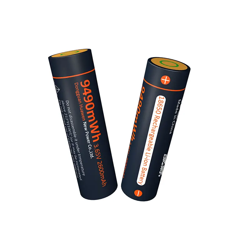 بطارية فائقة الطاقة 3.7 فولت 18650 USB-C قابلة لإعادة الشحن 1