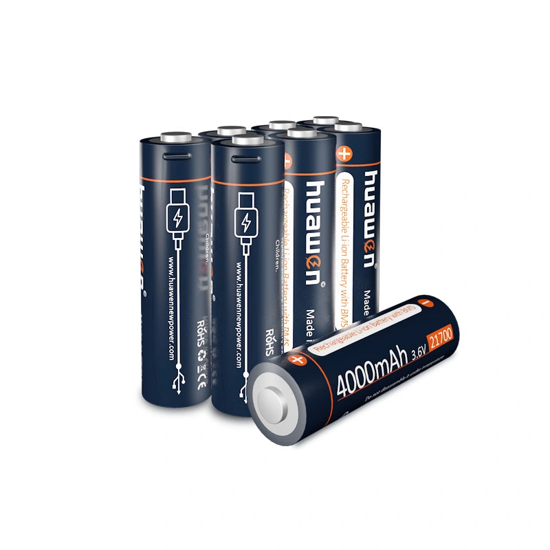 Custom 4000mAh 21700 USB-C 3.6V Lithium Battery Smart BMS Solution 1