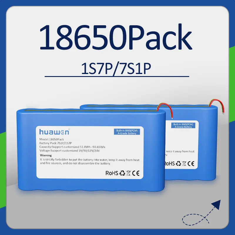 حل DIY 1S7P 7S1P 18650 بطارية ليثيوم PCM 1