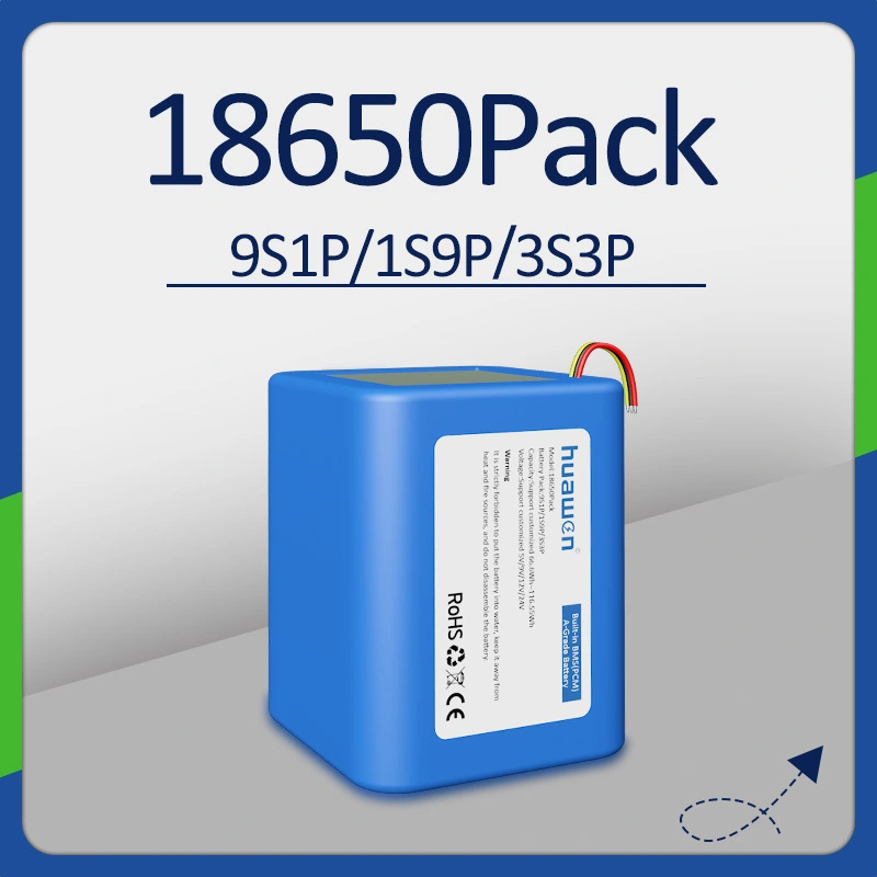 Batería de litio DIY 1S9P/3S3P 18650 con BMS 1