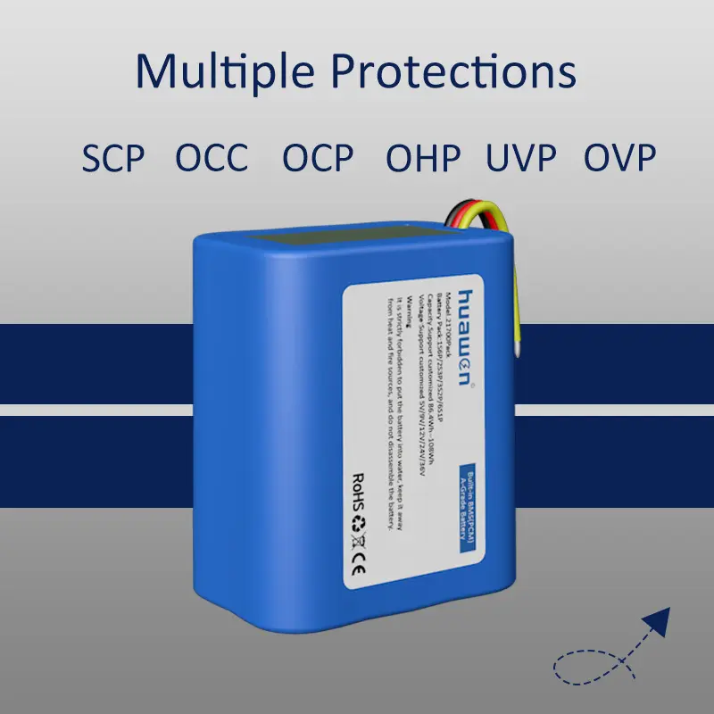 Rechargeable Lithium Battery Pack by Huawen-1 5