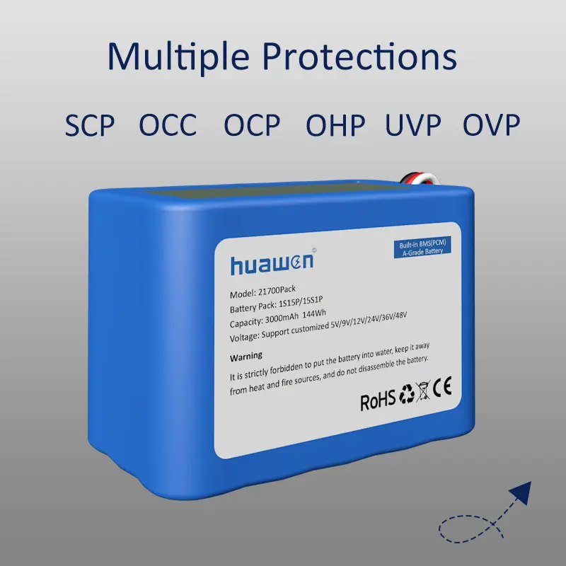 12v Deep Cycle Battery - - Huawen-1 4