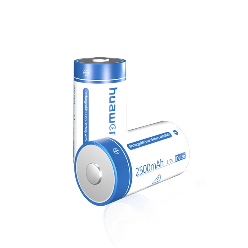 Custom D Battery 1.5V Rechargeable Lithium Battery Solution 1