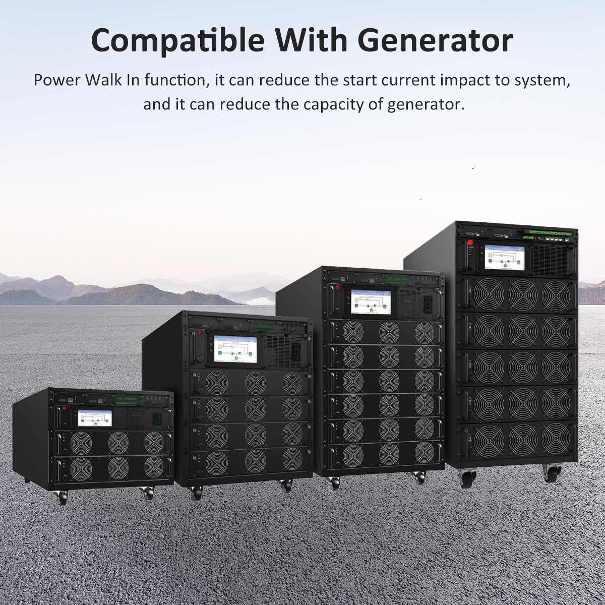 10KVA 150KVA Subrack Modular UPS for Data Center & Airport | Huawen