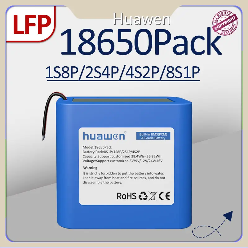 Rechargeable Li Ion Battery Pack - - Huawen 1