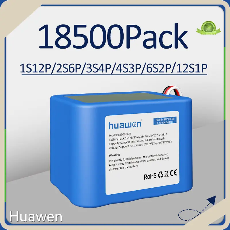 Custom Li Ion Battery Pack by Huawen 1