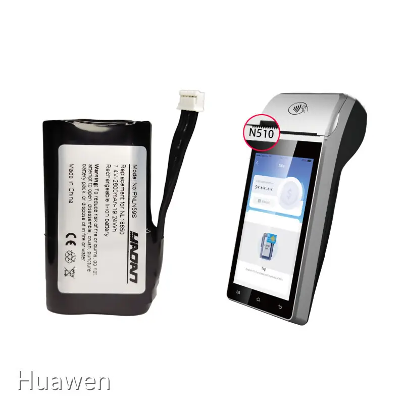 E Pos Machine Battery by Huawen 1