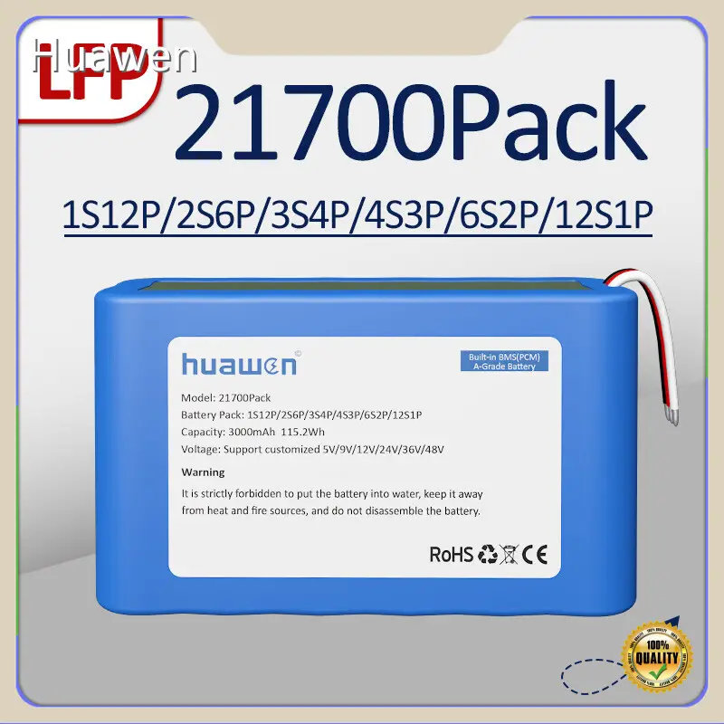 12v Lithium Ion Battery Pack by Huawen 1
