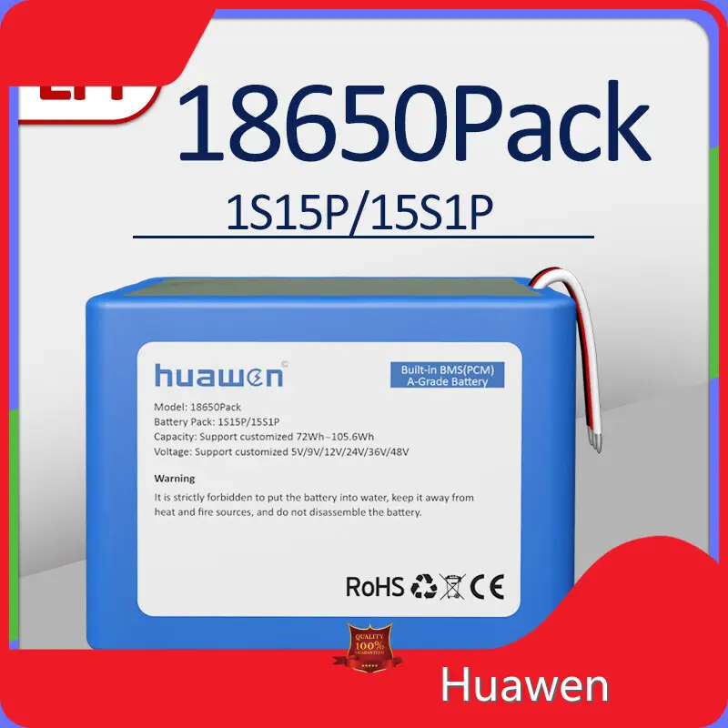 12v Lithium Ion Battery Pack by Huawen-1 1