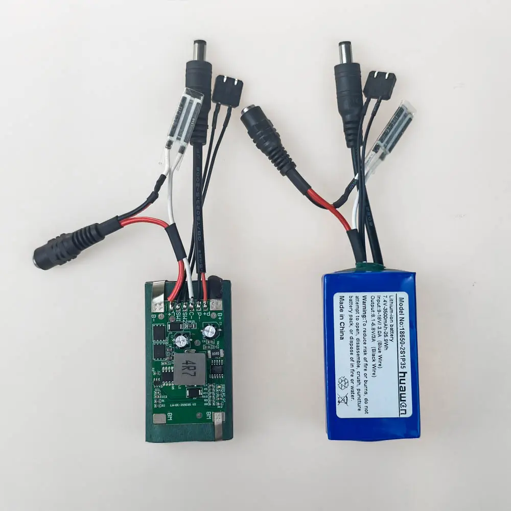 Batterie solaire au lithium 18650 de 7,2 V et 3500 mAh pour la surveillance agricole 1