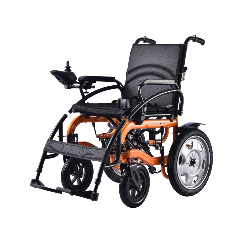 foldable smart wheelchair carbon steel frame E310C 1