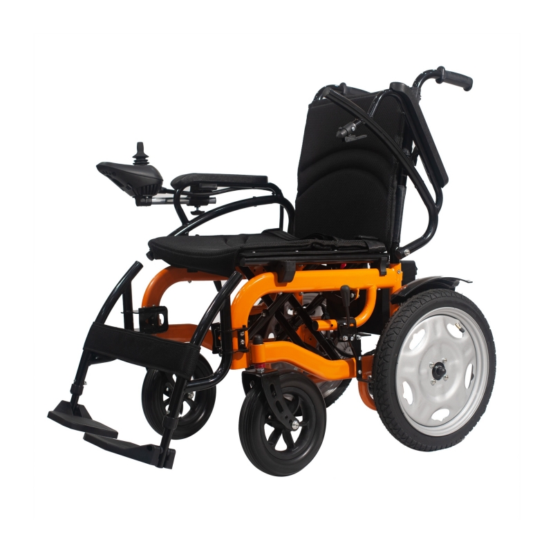 foldable smart wheelchair carbon steel frame E310C 3