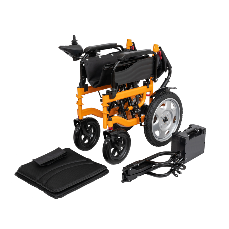 foldable smart wheelchair carbon steel frame E310E 6