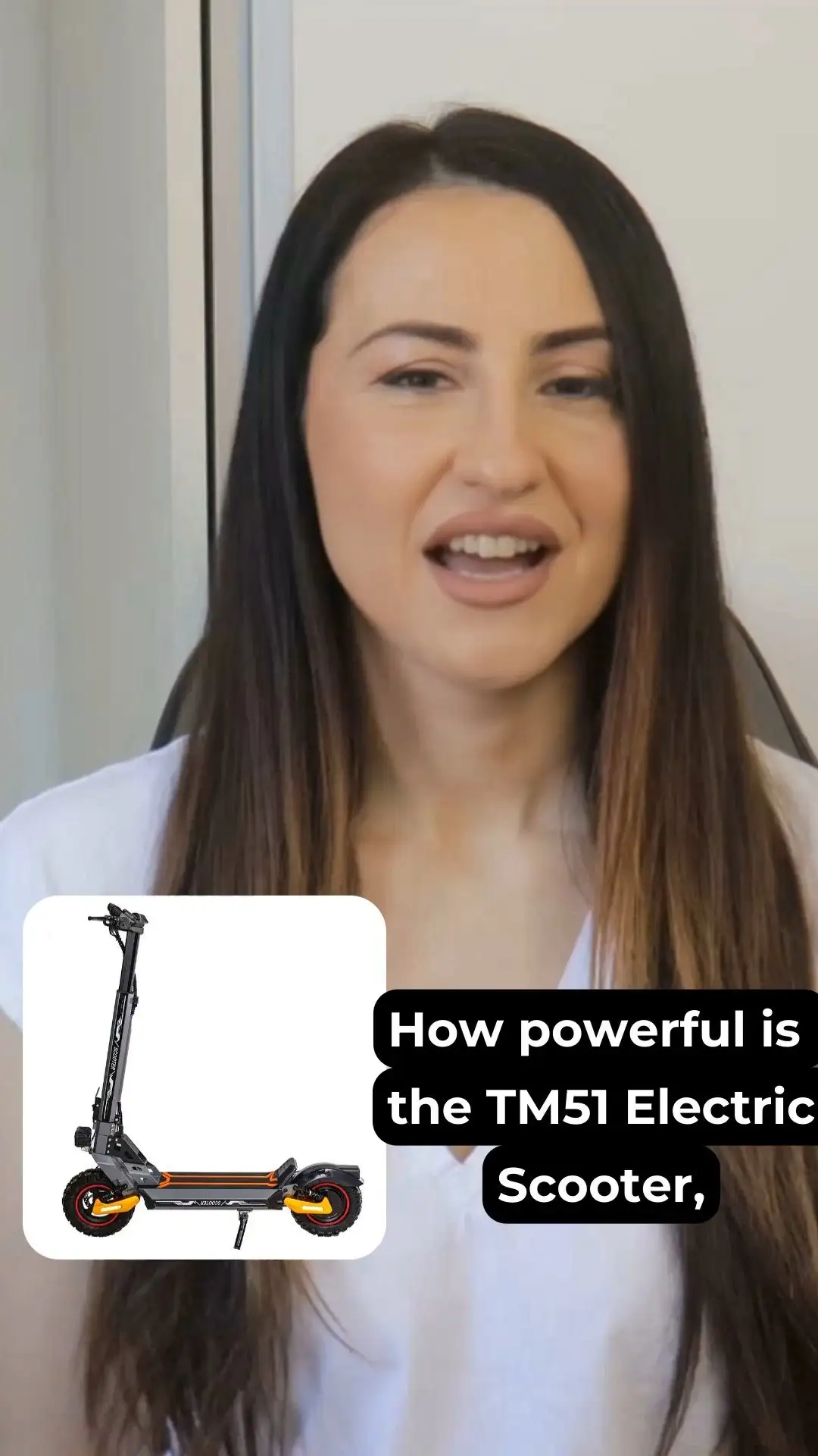 MT51 electric scooter 800W 48V 1.52AH 1