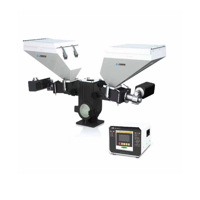 Metering color masterbatch mixer 1