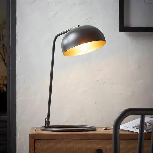 Illuminate Your Home With The Hotel Industrial Table Lamp: A Perfect Blend Of Contemporary Style And Luxury 1