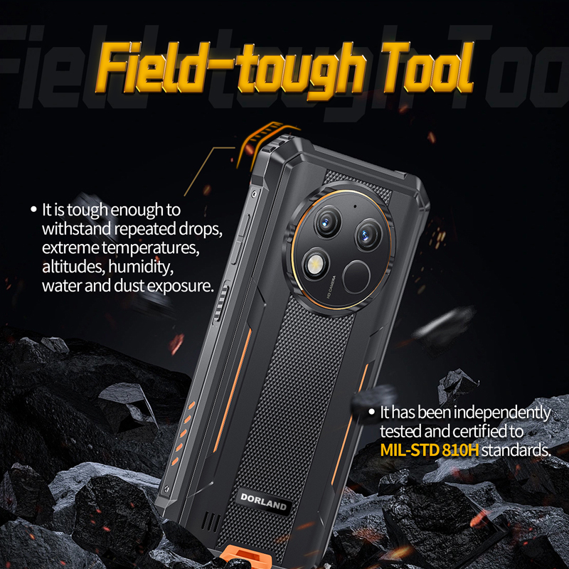 Smartphone industrial intrínsecamente seguro y a prueba de explosiones DORLAND Unicorn10 PRO 4