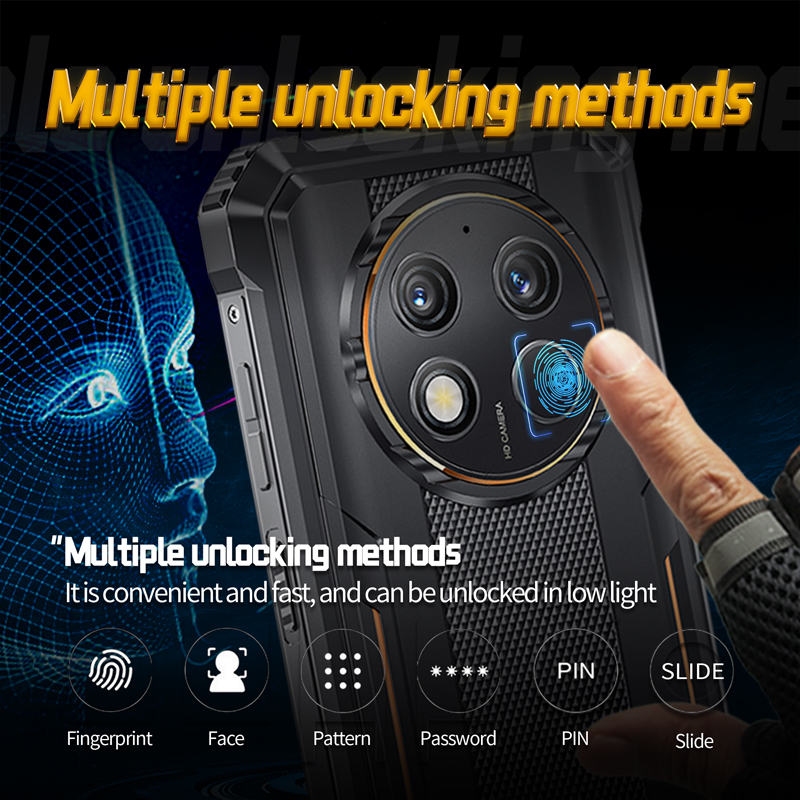 Smartphone industrial intrínsecamente seguro y a prueba de explosiones DORLAND Unicorn10 PRO 6