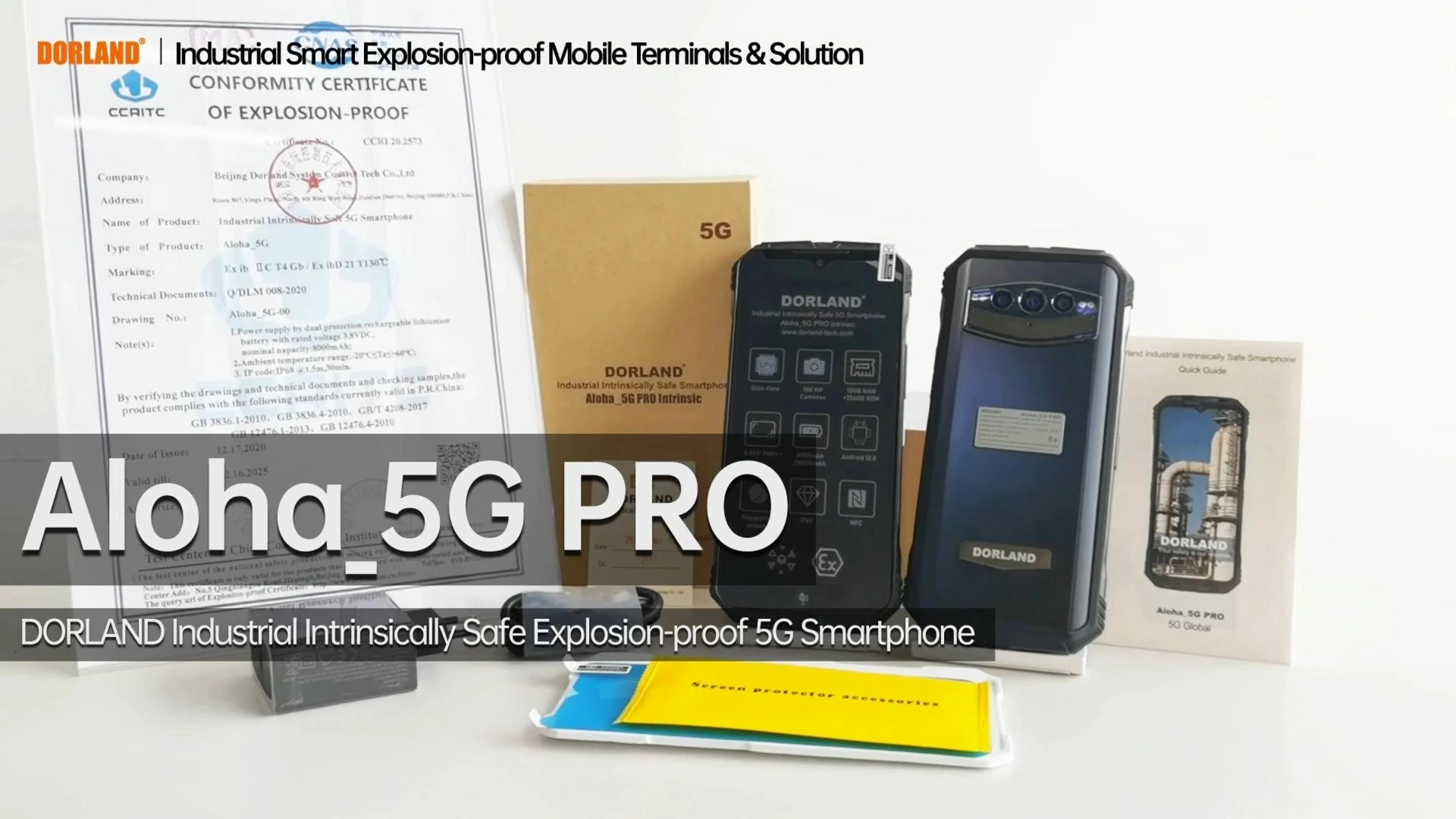 Industrielles eigensicheres 5G-Smartphone Aloha_5G PRO-DORLAND 1