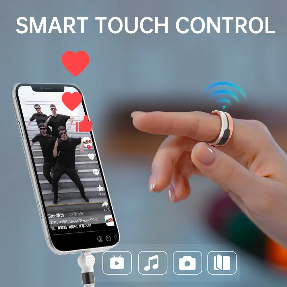 Bestfitness Tracker Smart Ring R02 2 Units 9