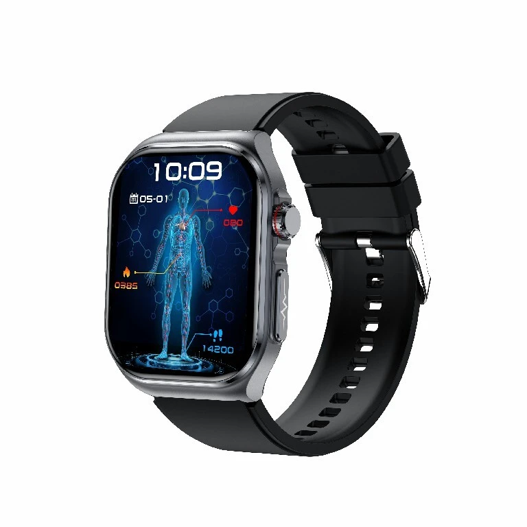 Reloj inteligente Bluetooth (reloj inteligente ECG con pantalla AMOLED de 2,04) ET585 Goodway 1