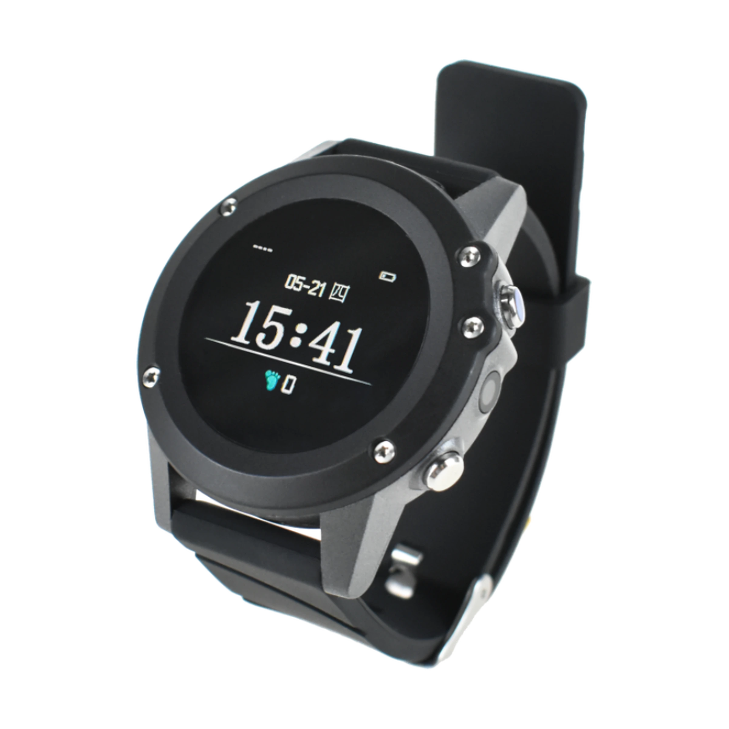 Reloj inteligente (rastreador GPS SPO2 con monitor de frecuencia cardíaca para personas mayores) NW117 LoRaWAN Goodway 1