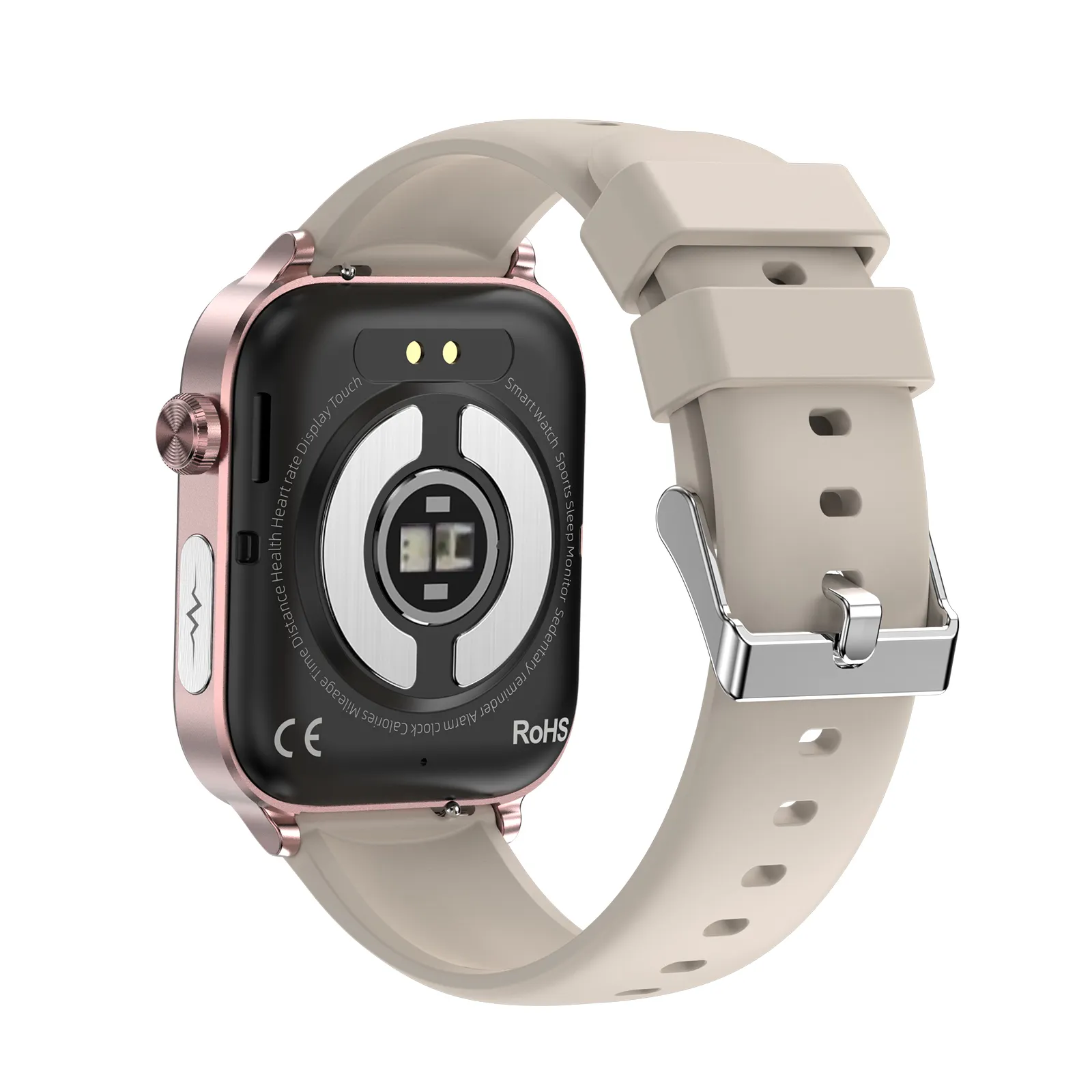 Smart Watch Blood Pressure Suppliers Shell: Plastic+stainless Steel Bottom Shell: PC+ABS+medical 316 Steel Sheet Watch Strap: Environmentally Friendly Silicone/leather Watch Strap 9