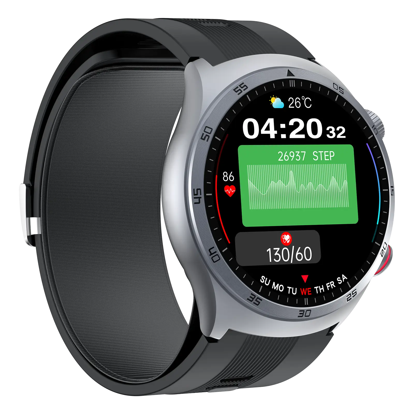 Goodway Smart Watch with Bluetooth Calling 3 Colors (black/blue/red) Smart Watch with Bluetooth CallingCompany 3