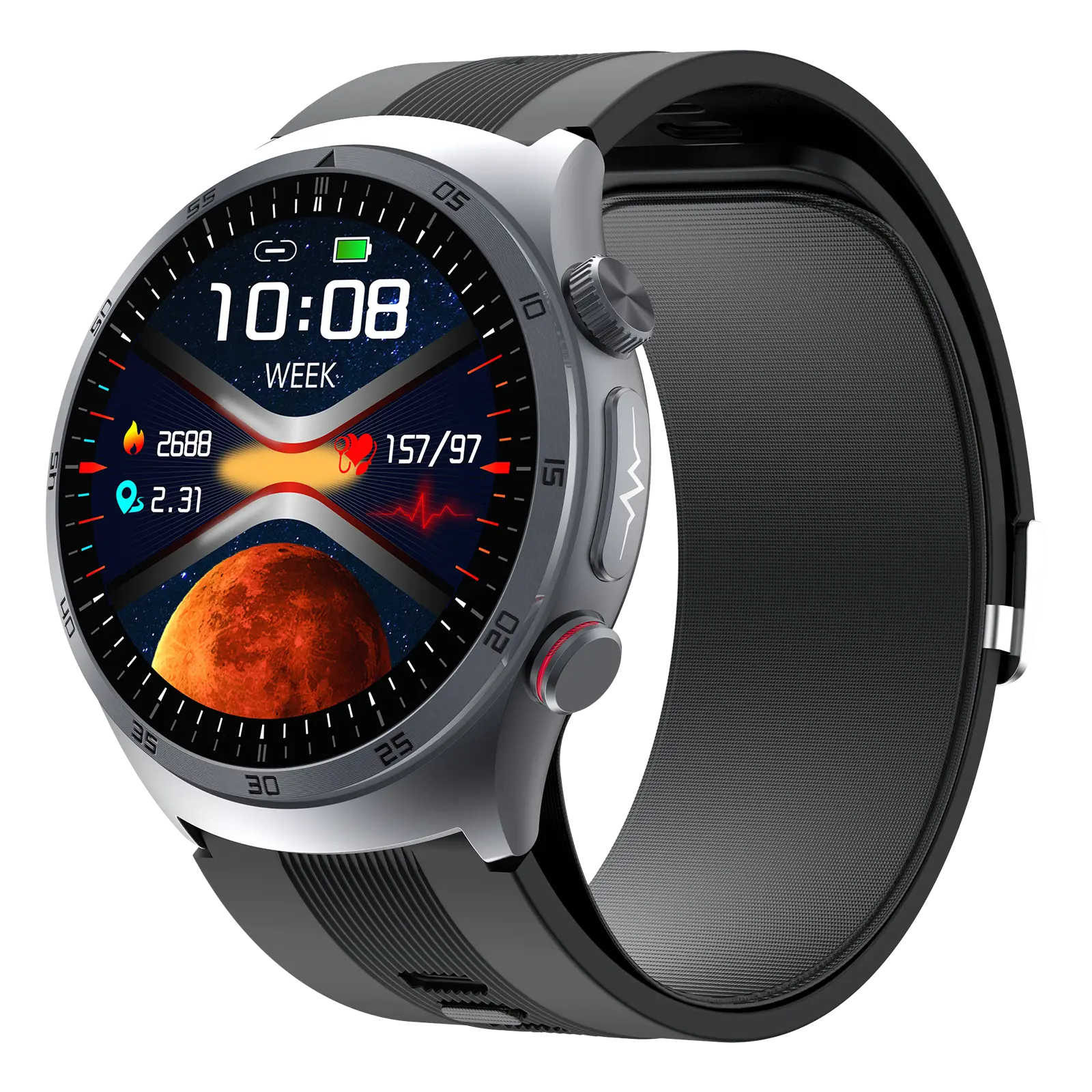 Goodway Smart Watch with Bluetooth Calling 3 Colors (black/blue/red) Smart Watch with Bluetooth CallingCompany 1