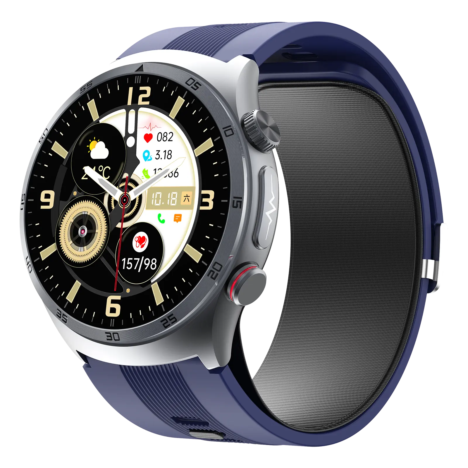 Goodway Smart Watch with Bluetooth Calling 3 Colors (black/blue/red) Smart Watch with Bluetooth CallingCompany 11