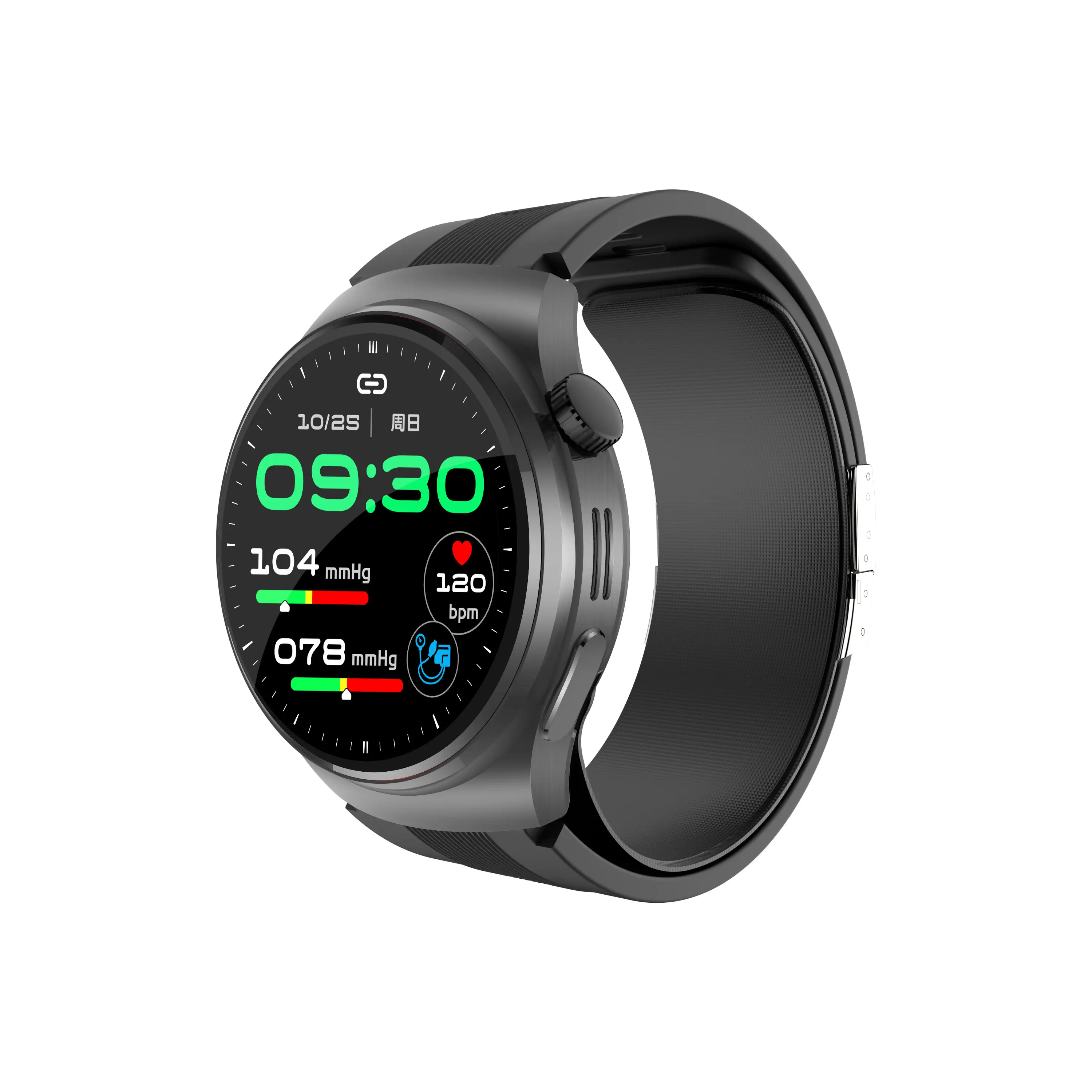 Reloj inteligente (bomba de aire+presión arterial precisa tipo airbag) S28 Goodway 1