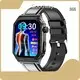 Goodway Customisable Smartwatch Shell: Metal Alloy + Stainless Steel. Bottom Shell: PC+ABS Black Bloom Environmental Paint+Medical Grade High Performance Conductive Glass. Watchband: Environmental Silicone/leather/steel WatchbandManufacturers 1