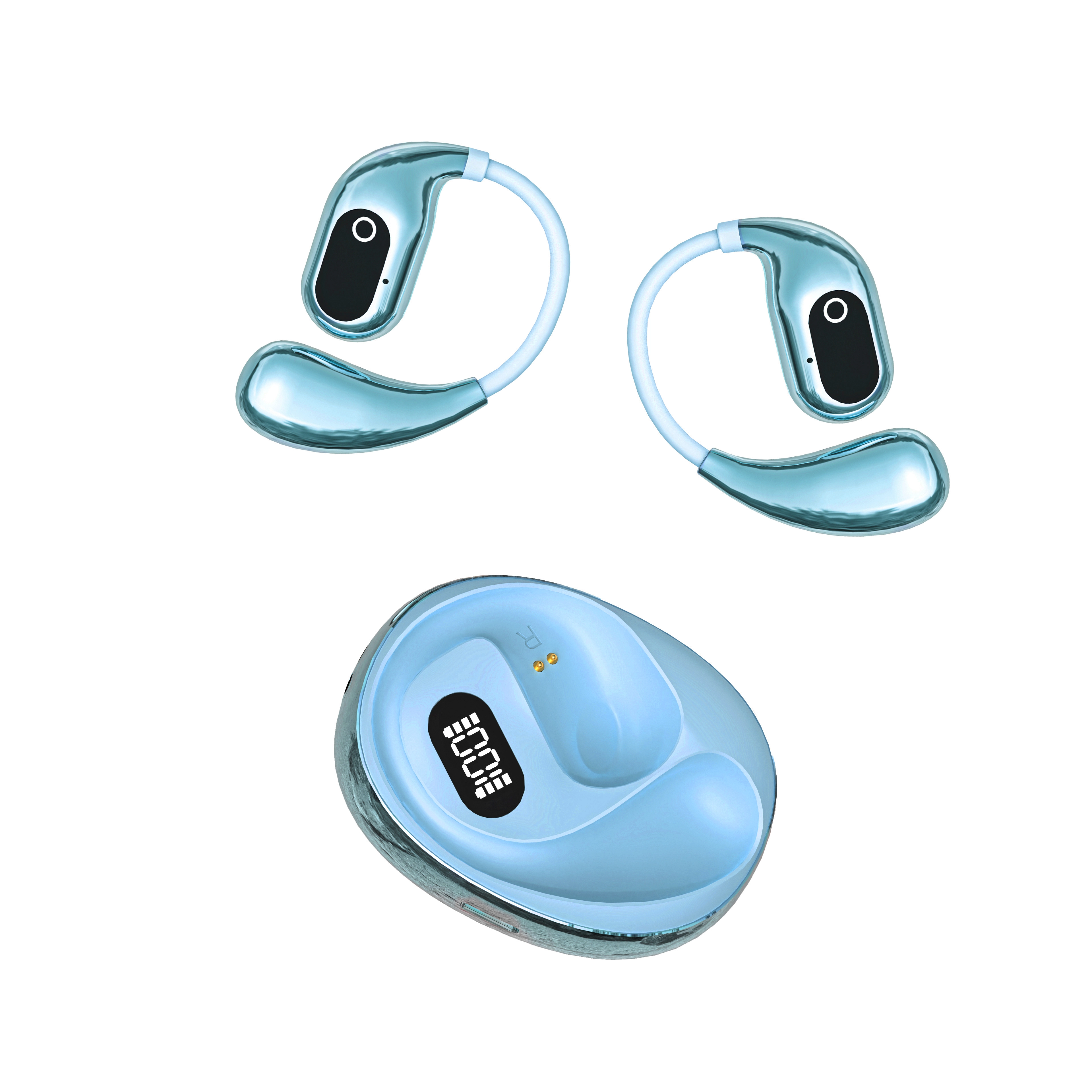 Goodway AI Translator Écouteurs XG99 - Traduction multilingue instantanée, réduction du bruit, Smart Touch 1