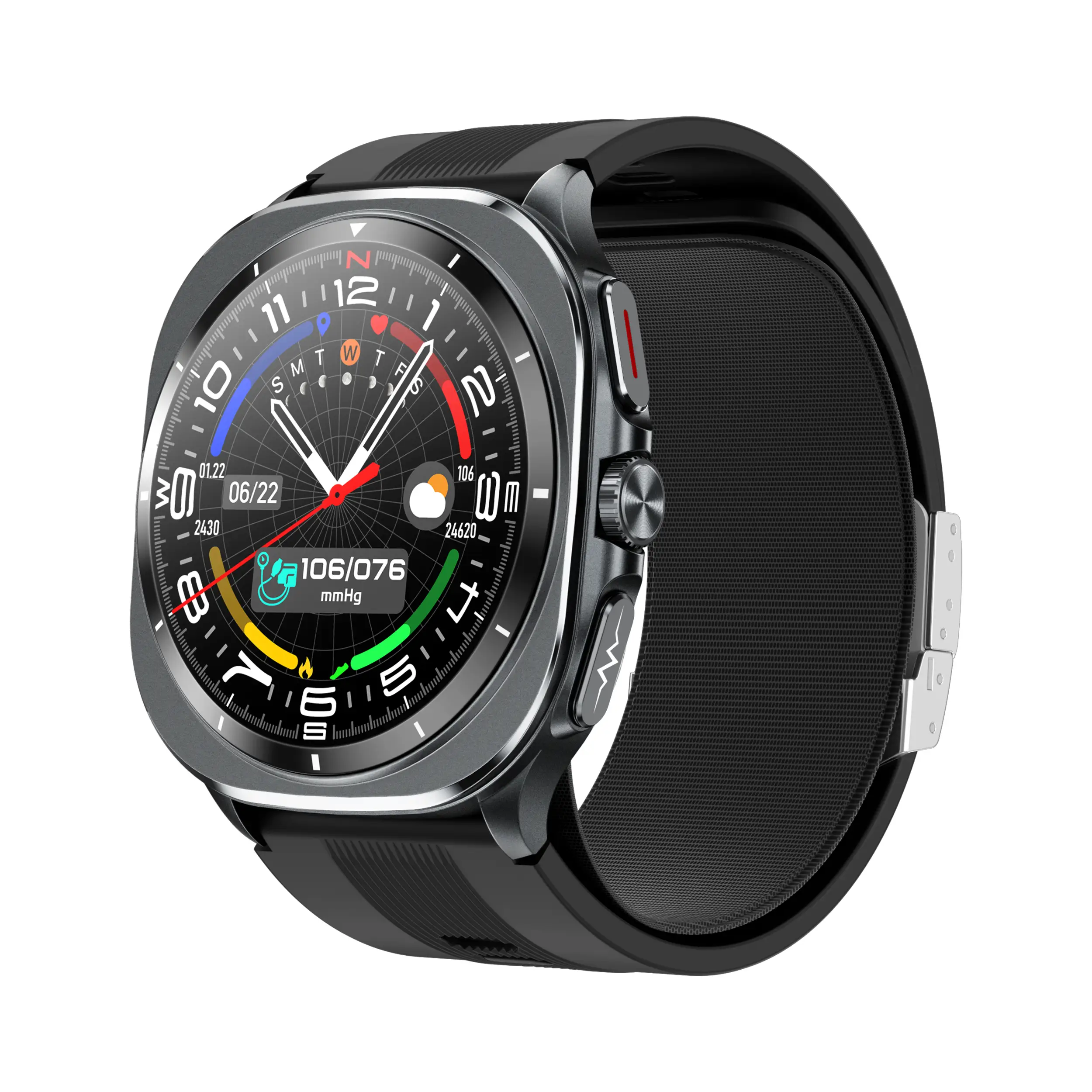 Goodway Smart Health Watch с монитором артериального давления с воздушным насосом & ЭКГ Электрокардиограмма TK65 1