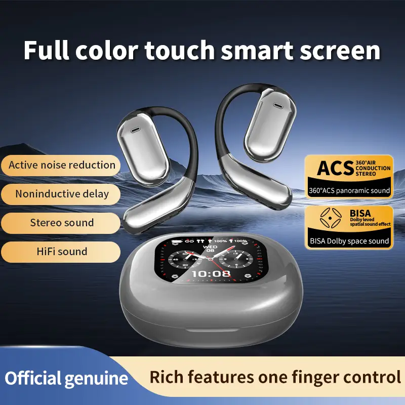 Goodway AI Translator Earphones - Music  Game Modes, 40H Battery, Bluetooth 5.4 Q16 Pro 1